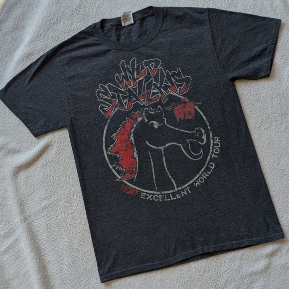 Bill And Ted's Wild Stallions Graphic T-Shirt - Picture 1 of 3